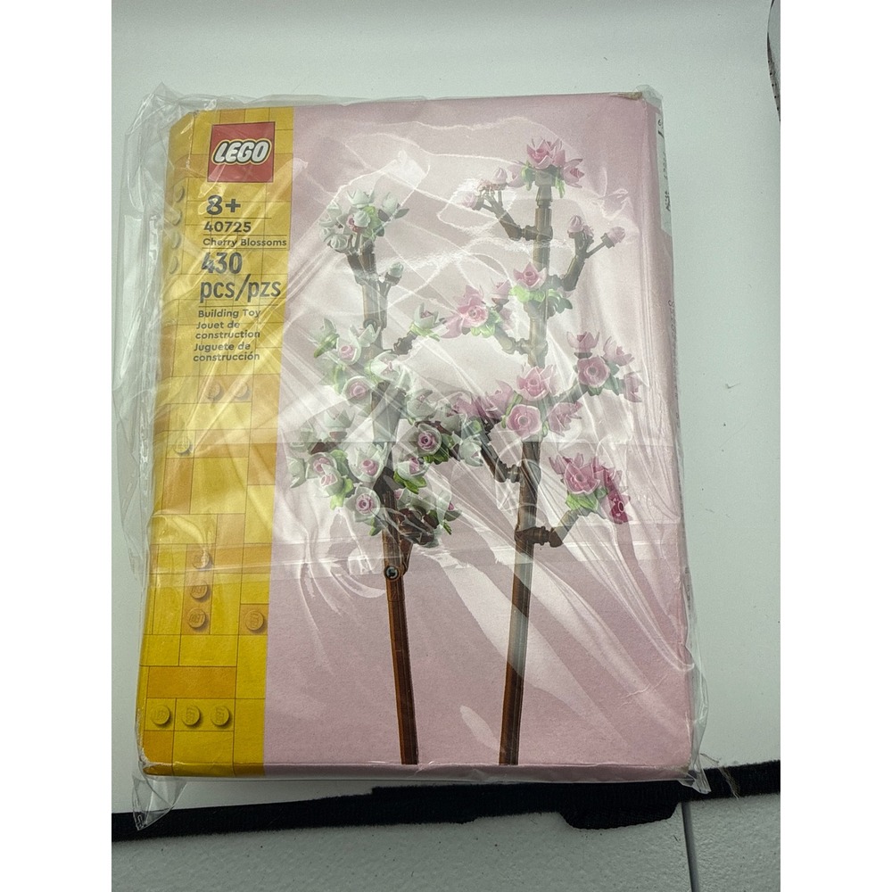 LEGO Botanical Collection Cherry Blossoms 40725 Building Kit 430 Pieces New